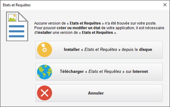 Etat et requêtes Etat et requêtes